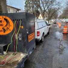 Water Main line replacement in Feb. 2020 Minneapolis, MN 7