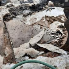 Water Main line replacement in Feb. 2020 Minneapolis, MN 12