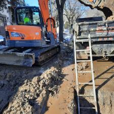 Water Main line replacement in Feb. 2020 Minneapolis, MN 15