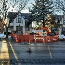 Water Main line replacement in Feb. 2020 Minneapolis, MN 23