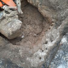 Water Main line replacement in Feb. 2020 Minneapolis, MN 25